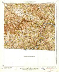 Independence 1933 topographic map thumbnail