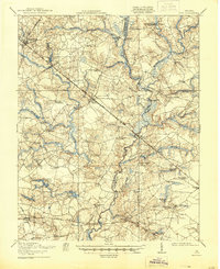 Ivor 1920 topographic map thumbnail