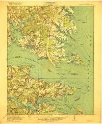 Kilmarnock 1917 topographic map thumbnail
