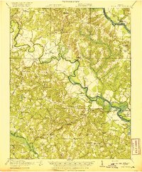 King William 1920 topographic map thumbnail