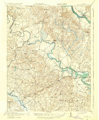 King William 1920 topographic map thumbnail