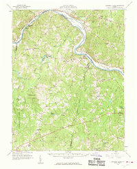 Lakeside Village 1960 topographic map thumbnail