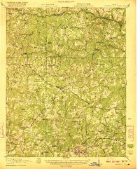 Lawrenceville 1921 topographic map thumbnail