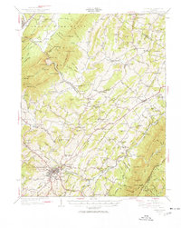 Lexington 1950 topographic map thumbnail