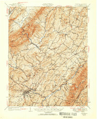 Lexington 1951 topographic map thumbnail