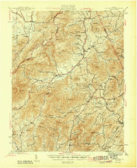 Lovingston 1946 topographic map thumbnail