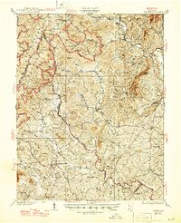 Madison 1933 topographic map thumbnail