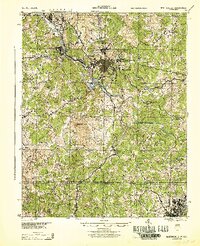 Martinsville topographic map thumbnail