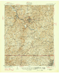 Martinsville 1927 topographic map thumbnail