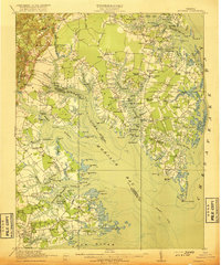 Mathews 1917 topographic map thumbnail