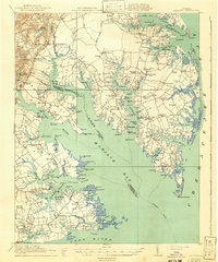 Mathews 1917 topographic map thumbnail