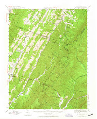 Mc Dowell 1944 topographic map thumbnail