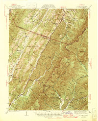 Mc Dowell 1946 topographic map thumbnail