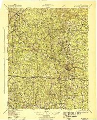 Mc Kenney 1943 topographic map thumbnail