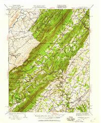 Middletown 1937 topographic map thumbnail
