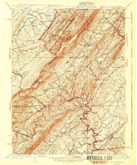 Middletown 1943 topographic map thumbnail