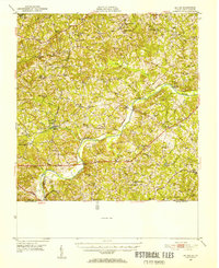 Milton 1952 topographic map thumbnail