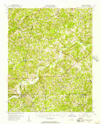 Milton 1956 topographic map preview