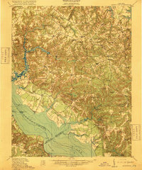 Morattico 1918 topographic map thumbnail