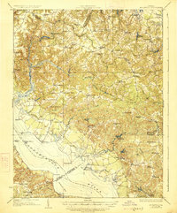 Morattico 1918 topographic map thumbnail