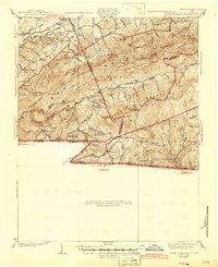 Mount Rogers 1939 topographic map thumbnail