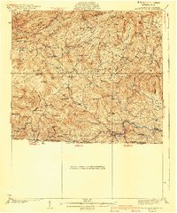 Mouth of Wilson 1940 topographic map thumbnail