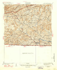 Mouth of Wilson 1940 topographic map thumbnail