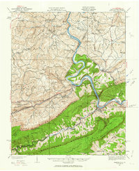 Narrows 1932 topographic map thumbnail