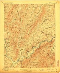 Natural Bridge Special topographic map thumbnail