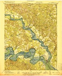New Kent 1919 topographic map thumbnail