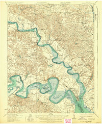 New Kent 1919 topographic map thumbnail