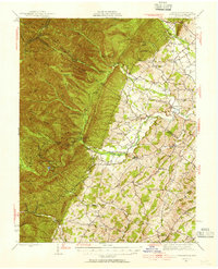 Parnassus 1944 topographic map thumbnail