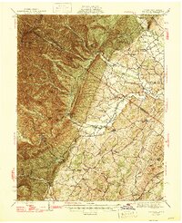 Parnassus 1947 topographic map thumbnail
