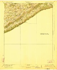Pearisburg 1923 topographic map thumbnail