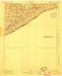 Pearisburg 1923 topographic map thumbnail