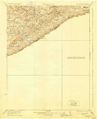 Pearisburg 1923 topographic map thumbnail