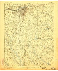 Petersburg 1894 topographic map thumbnail