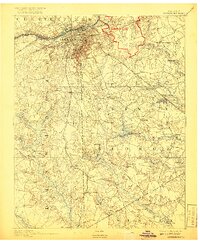 Petersburg 1894 topographic map thumbnail