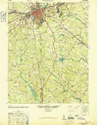 Petersburg 1946 topographic map preview