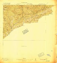 Pounding Mill 1916 topographic map thumbnail