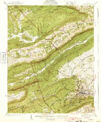Pulaski 1940 topographic map thumbnail