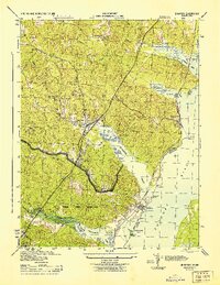 Quantico 1944 topographic map thumbnail