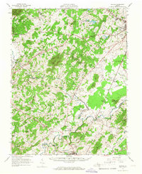 Rapidan 1961 topographic map thumbnail