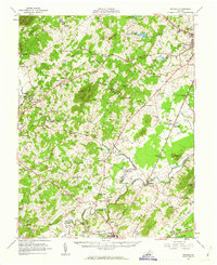 Rapidan 1961 topographic map thumbnail