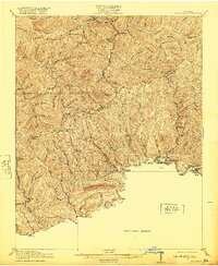 Richlands 1916 topographic map thumbnail