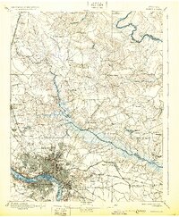 Richmond 1895 topographic map thumbnail