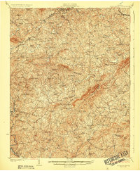 Rocky Mount 1927 topographic map thumbnail