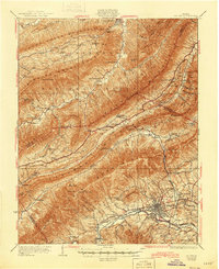 Salem 1932 topographic map thumbnail