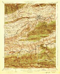 Speedwell 1930 topographic map thumbnail
