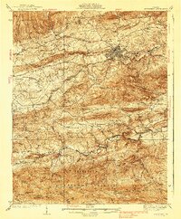 Speedwell 1939 topographic map thumbnail